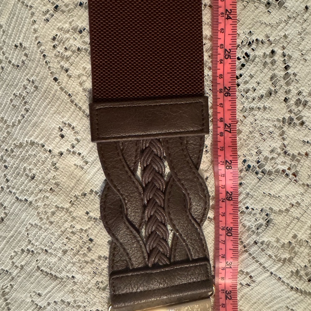 Free with any bundle Black Braided Women's Belt